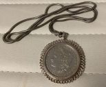 1904 Morgan-O Silver Dollar Necklace