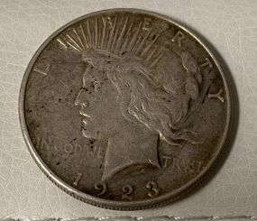 1923 Peace Liberty Dollar S