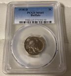 1938-D MS 65 Buffalo Nickel