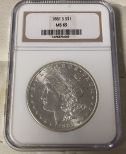 1881-S Morgan Silver Dollar