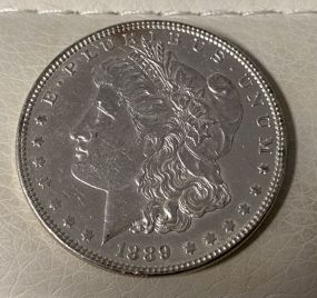 1889 Morgan Silver Dollar