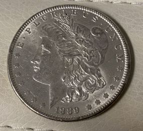 1889 Morgan Silver Dollar