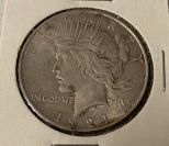 1924 Peace Liberty Dollar