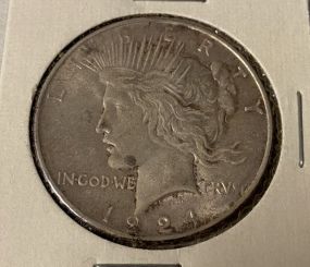 1924 Peace Liberty Dollar