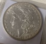 1897 Morgan Silver Dollar XF