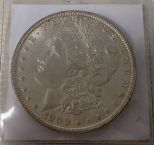 1900 Morgan Silver Dollar AU