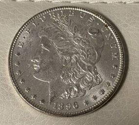 1896 Morgan Silver Dollar