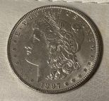 1897 Morgan Silver Dollar