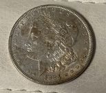 1884 Morgan Silver Dollar