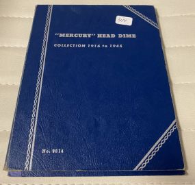 Mercury Head Dime Booklet