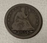 1854 Quarter