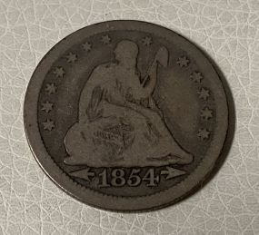 1854 Quarter