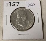 1957 Franklin Half Dollar