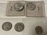 Quarters, Dime, and Nickels