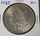 1885 Morgan Silver Dollar