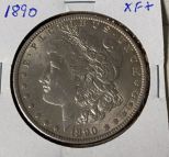 1890 Morgan Silver Dollar