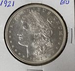 1921 Morgan Silver Dollar