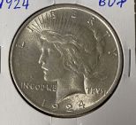 1924 Peace Liberty Dollar