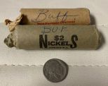 Two Rolls of Buffalo Nickels