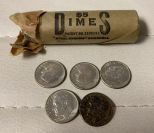Roll of 1964 Dimes