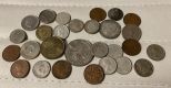 Group of Mexican, Panama, and Candian Coins