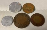 Group of Collectible Tokens