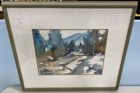 Mary Pat Smith Landscape Watercolor