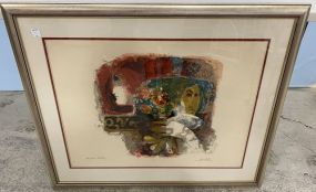 Sunol Alvar Hand Signed and Numbered Lithograph