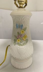 Woodland Bouquet Porcelain Lamp