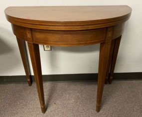 Federal Style Game Table