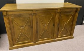 Large Cherry TV Cabinet