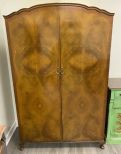 English Heirloom Walnut Wardrobe