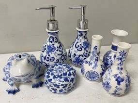 Group of Blue & White Porcelain
