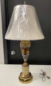 Italian Style Glass Vase Style Lamp