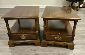 Pair of Early American Side Table
