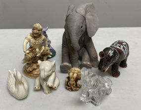 Group of Animal Figurines