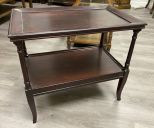 Cherry Two Tier Side Table