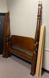 Vintage Cherry Rice Four Poster Queen Bed