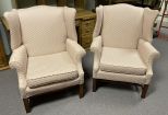 Pair of Sam Moore Wing Back Arm Chairs