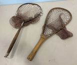 Two Antique Fishing Nets