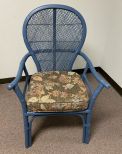 Painted Bamboo Arm Chair