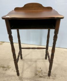 Vintage Mahogany Telephone Table