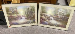 Two Waterfall Prints