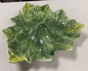 Ancora Italy Porcelain Leaf Dish