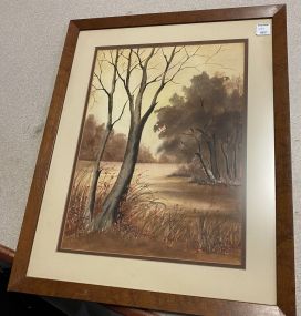 Vi Anderson Watercolor Landscape