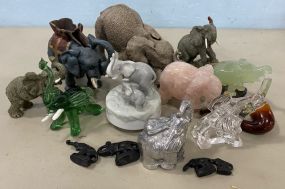 Collection of Decorative Elephants