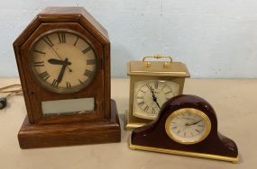 Three Decorative Clocks