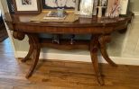 French Style Cherry Sofa Table