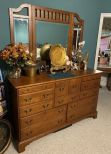 Keller Co. Oak Dresser