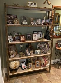 Contemporary Iron Display Rack